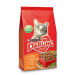 Darling (Дарлінг) Сухий повнораціонний корм для дорослих котів з відбірною птицею та доданими овочами 2 кг