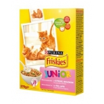 Friskies Kitten (Фріскіс Кітен) Сухий повнораціонний корм для кошенят з куркою, морквою та молоком 270 г